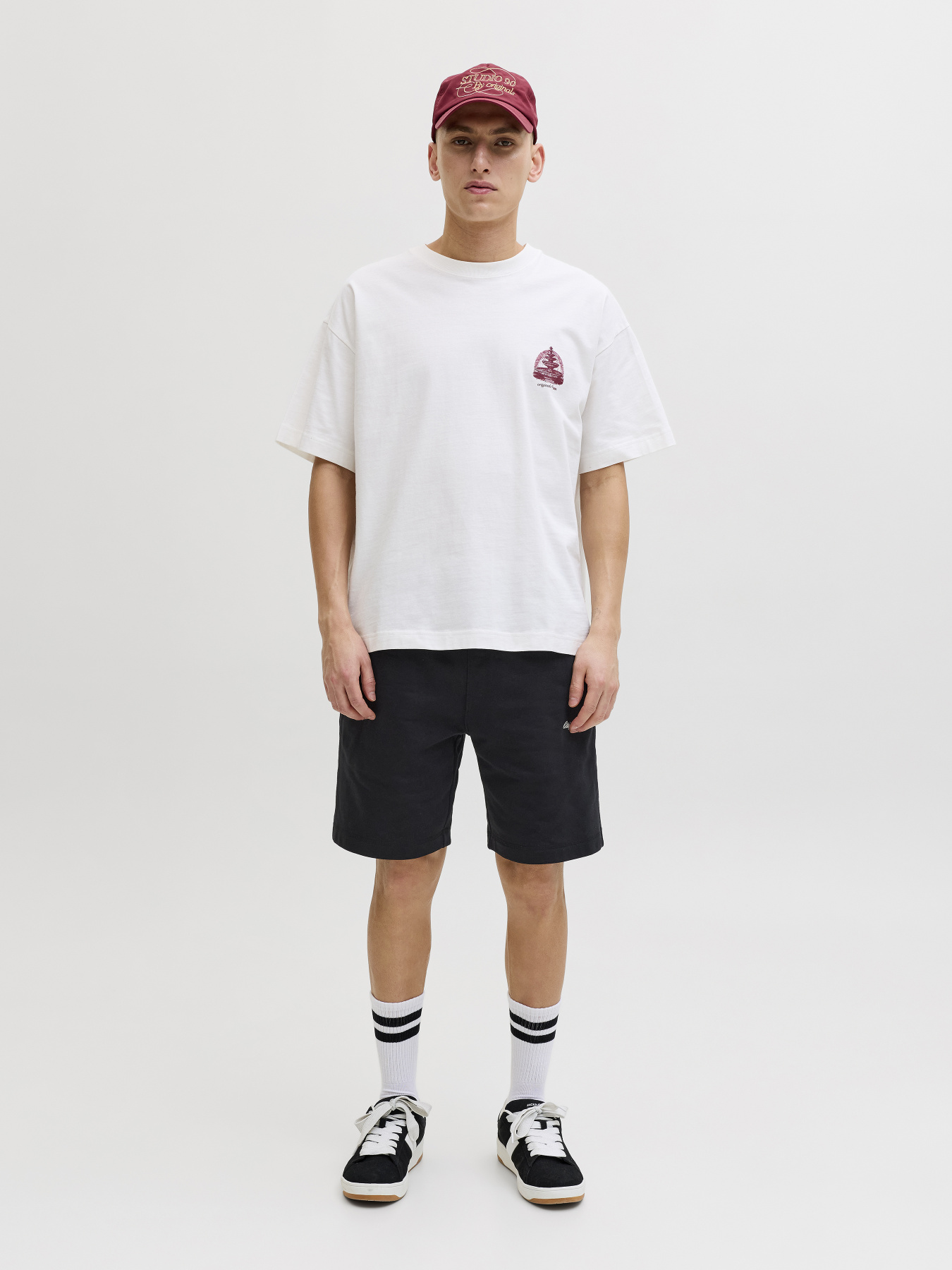 Шорти JACK & JONES KARL NORREBRO SWEAT SHORTS модель 12292565_Black Фото