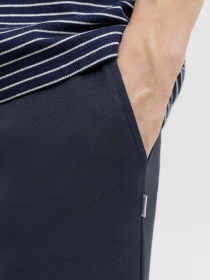 Шорты JACK & JONES GORDON BRADLEY SWEAT SHORTS модель 12249285_Navy Blazer Фото