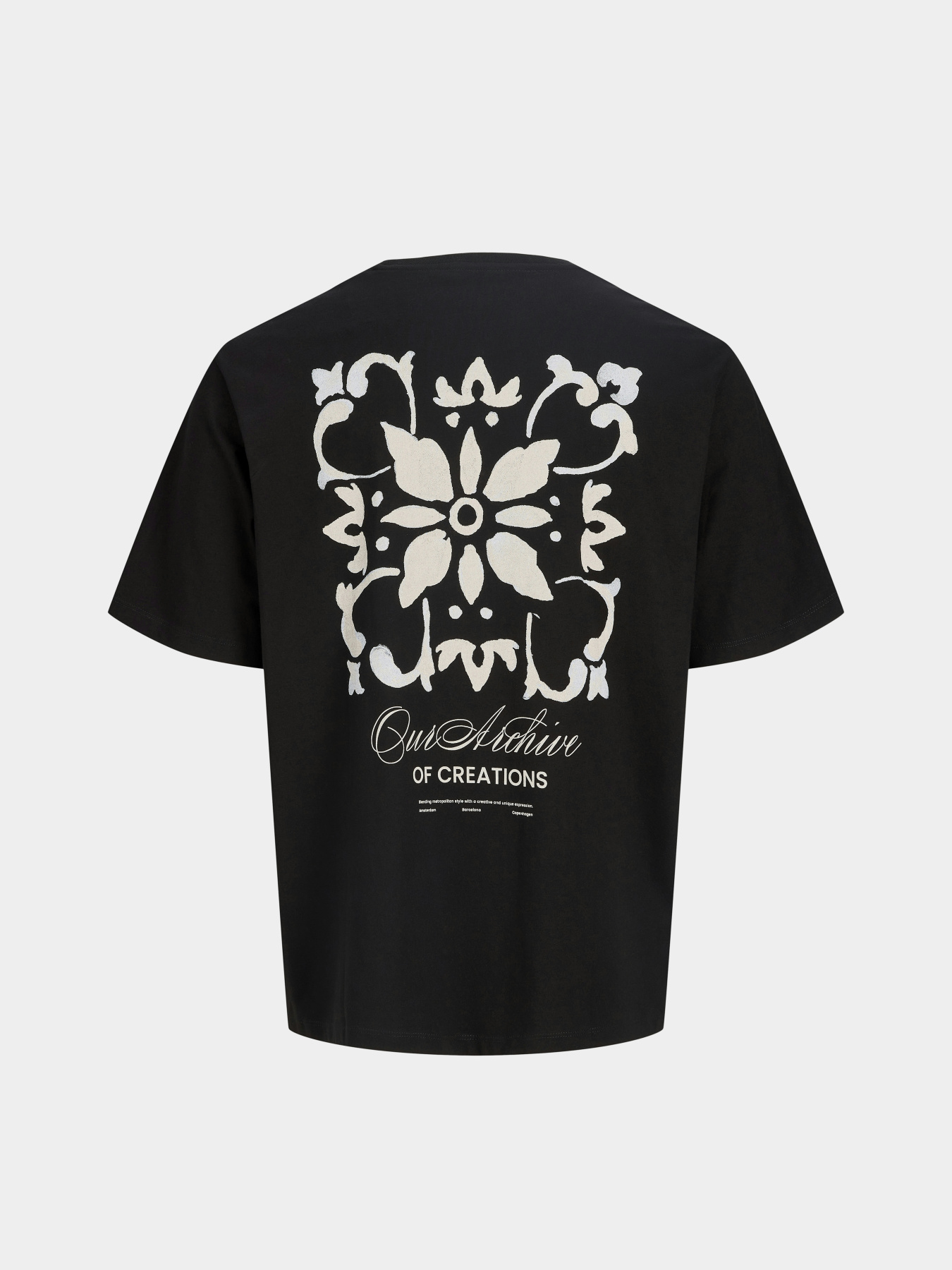 Футболки и поло JACK & JONES ART PRINT TEE модель 12288095_Black Футболки и поло JACK & JONES ART PRINT TEE модель 12288095_Black Фото
