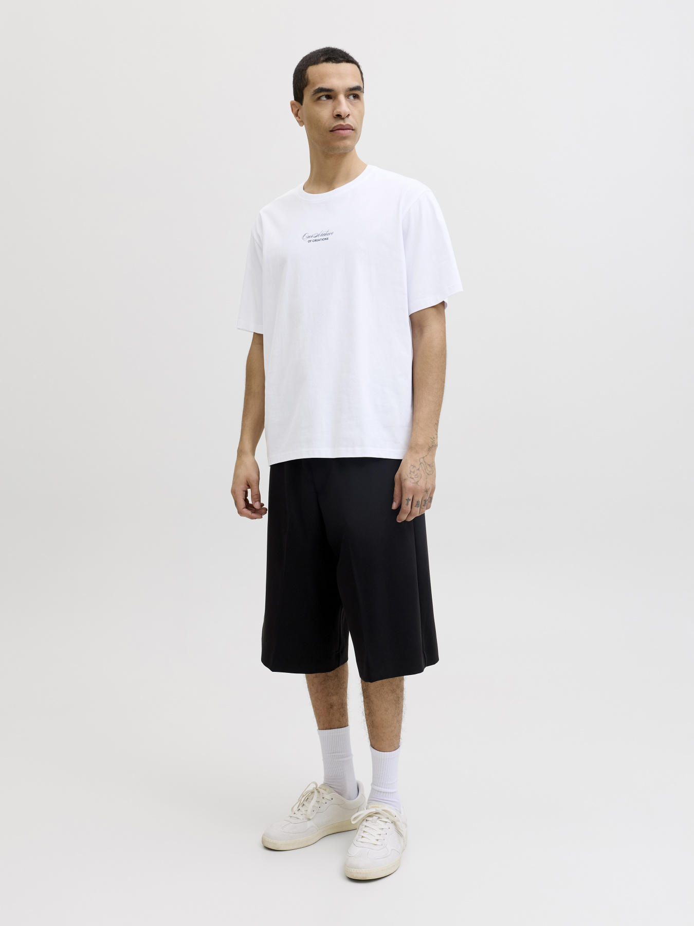 Футболки и поло JACK & JONES ART PRINT TEE модель 12288095_Bright White Фото