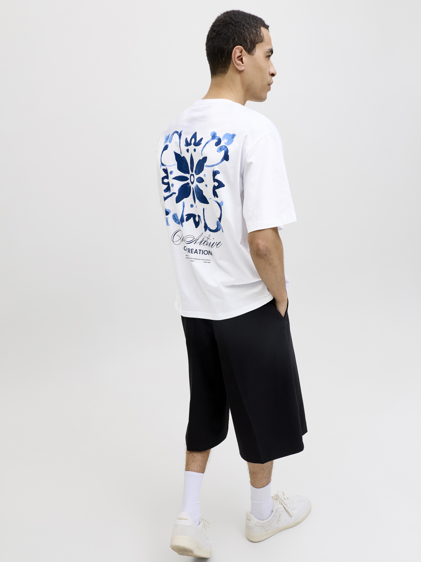 Футболки и поло JACK & JONES ART PRINT TEE модель 12288095_Bright White Фото