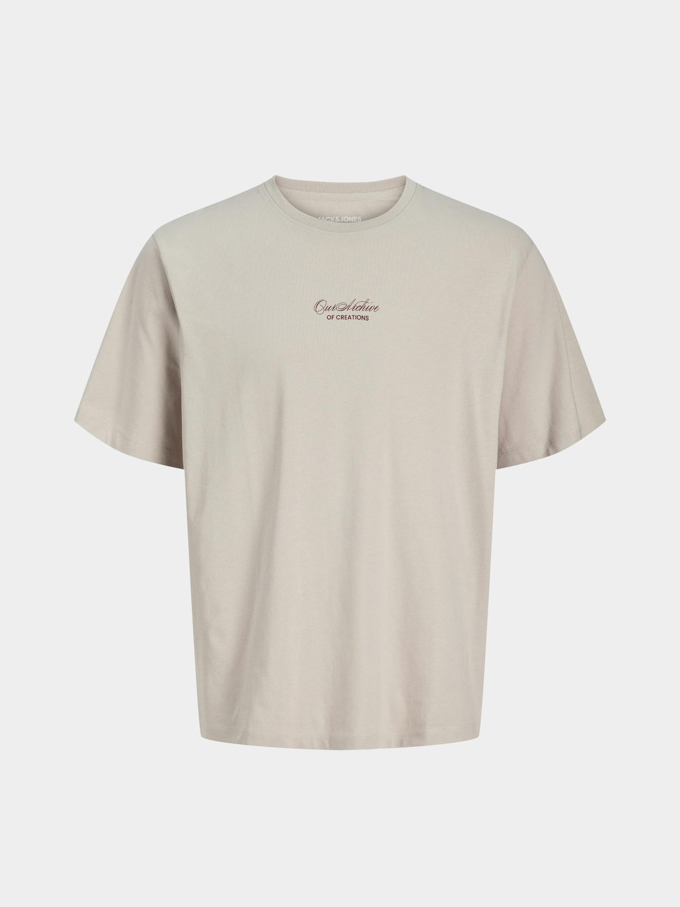 Футболки и поло JACK & JONES ART PRINT TEE модель 12288095_Moonbeam Фото