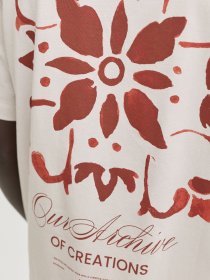 Футболки и поло JACK & JONES ART PRINT TEE модель 12288095_Moonbeam Фото