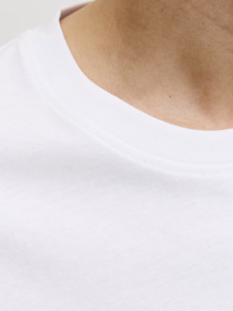Футболки и поло JACK & JONES INDIANA TEE модель 12288112_Bright White Фото