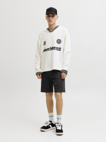 Шорты JACK & JONES GORDON BASE SWEAT SHORTS модель 12288632_Black Фото