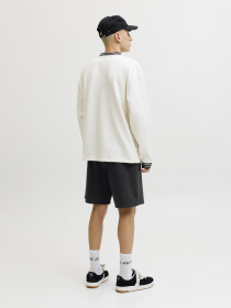 Шорты JACK & JONES GORDON BASE SWEAT SHORTS модель 12288632_Black Фото