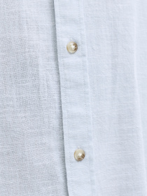 Рубашки JACK & JONES SUMMER LINEN BLEND SHIRT модель 12289160_Celestial Blue Фото