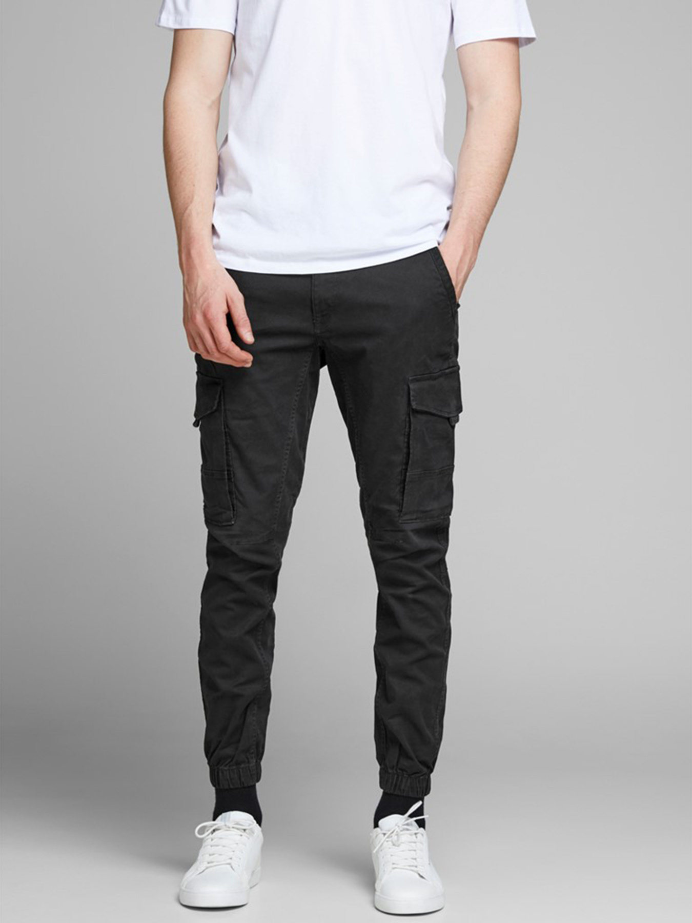 Карго JACK & JONES модель 12139912_Black Фото
