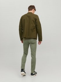 Чиносы JACK & JONES модель 12150148_Deep Lichen Green Фото