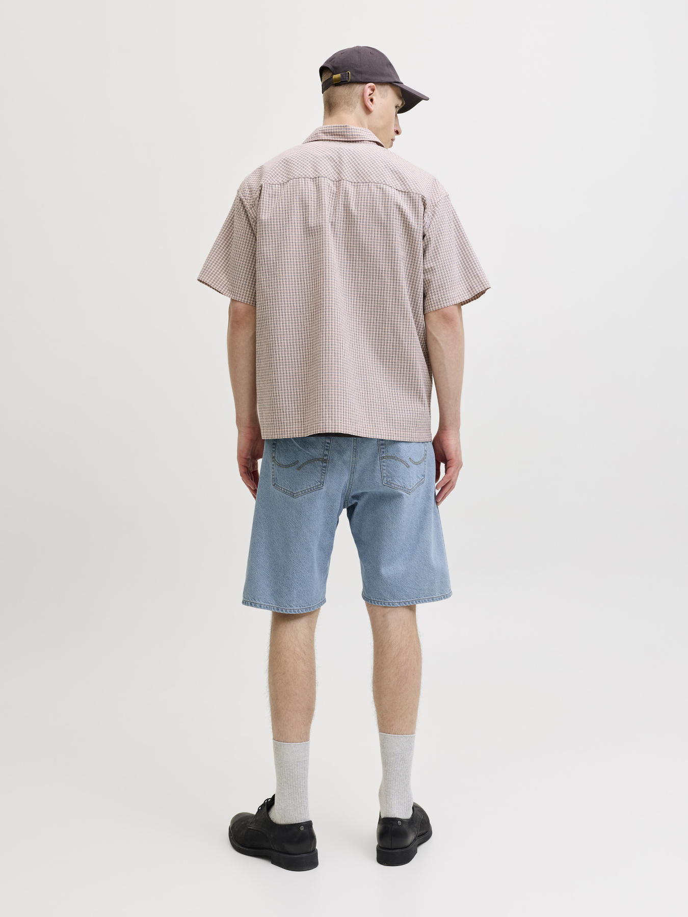 Шорты JACK & JONES ALEX ORIGINAL SHORTS модель 12289244_Blue Denim SQ 738 Фото