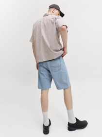 Шорты JACK & JONES ALEX ORIGINAL SHORTS модель 12289244_Blue Denim SQ 738 Фото