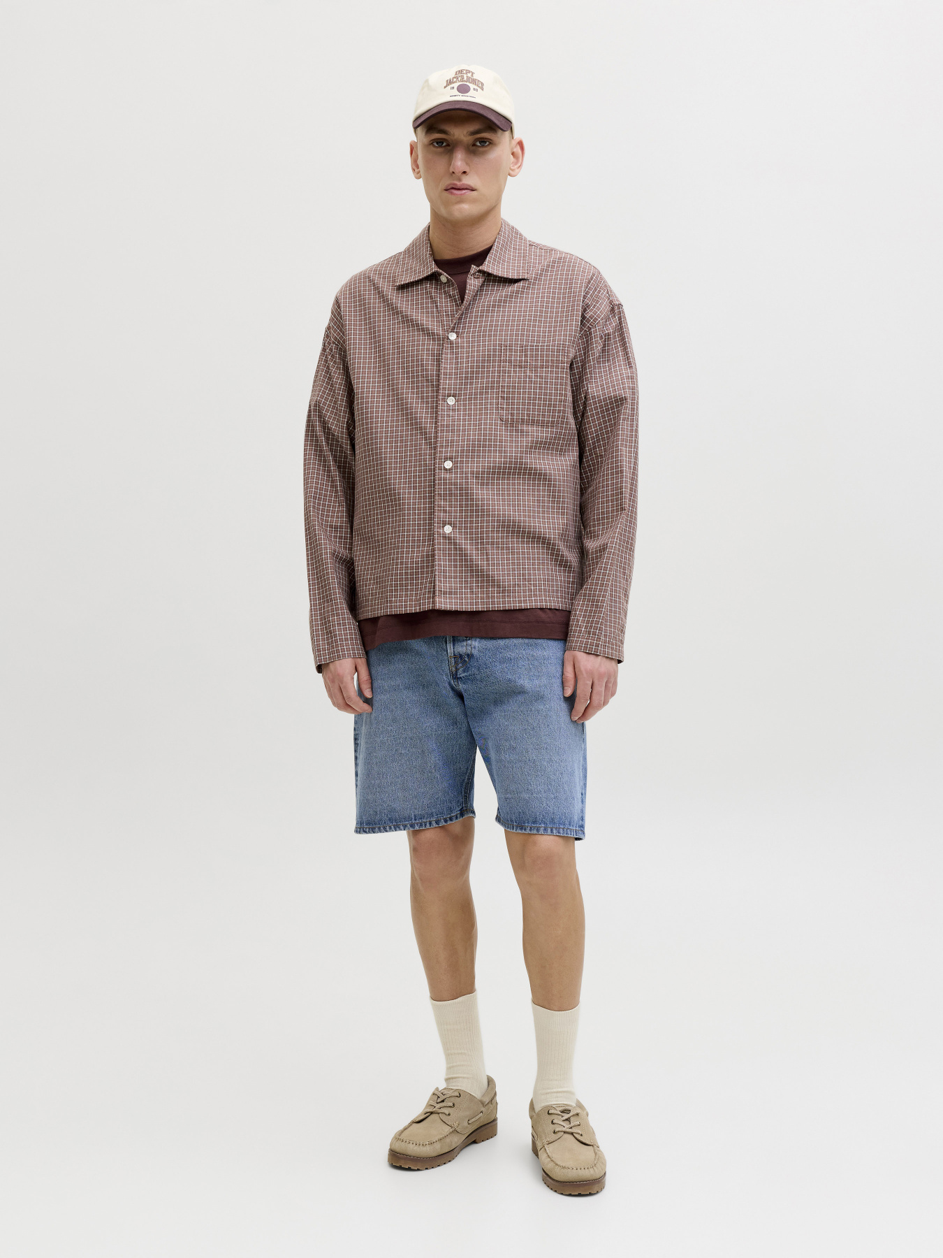 Шорти JACK & JONES TONY ORIGINAL SHORTS модель 12290841_Blue Denim Фото