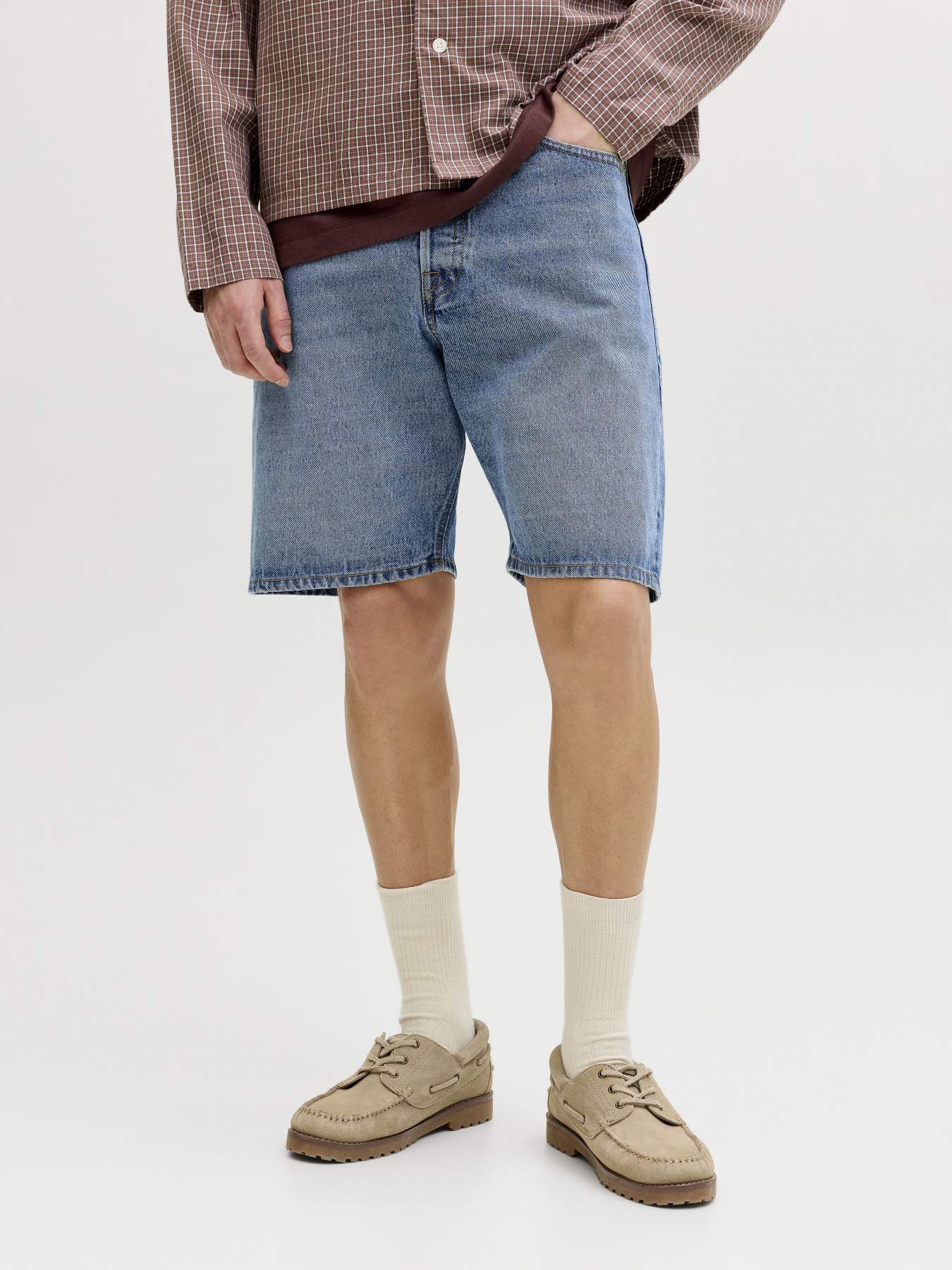 Шорти JACK & JONES TONY ORIGINAL SHORTS модель 12290841_Blue Denim Фото