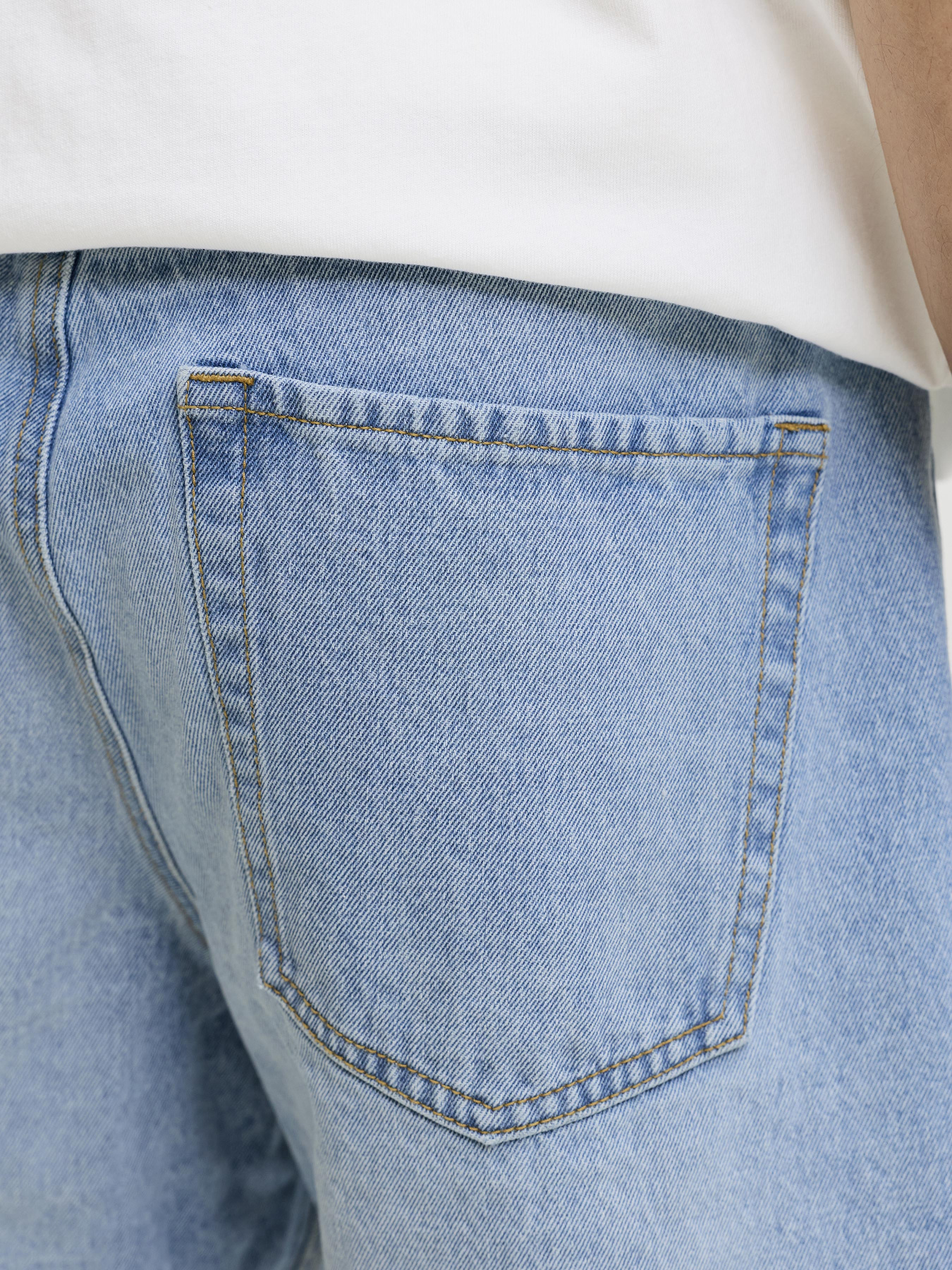 Шорты JACK & JONES TONY ORIGINAL SHORTS модель 12290841_Blue Denim LIGHT BLUE Фото