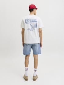 Шорты JACK & JONES TONY ORIGINAL SHORTS модель 12290841_Blue Denim LIGHT BLUE Фото