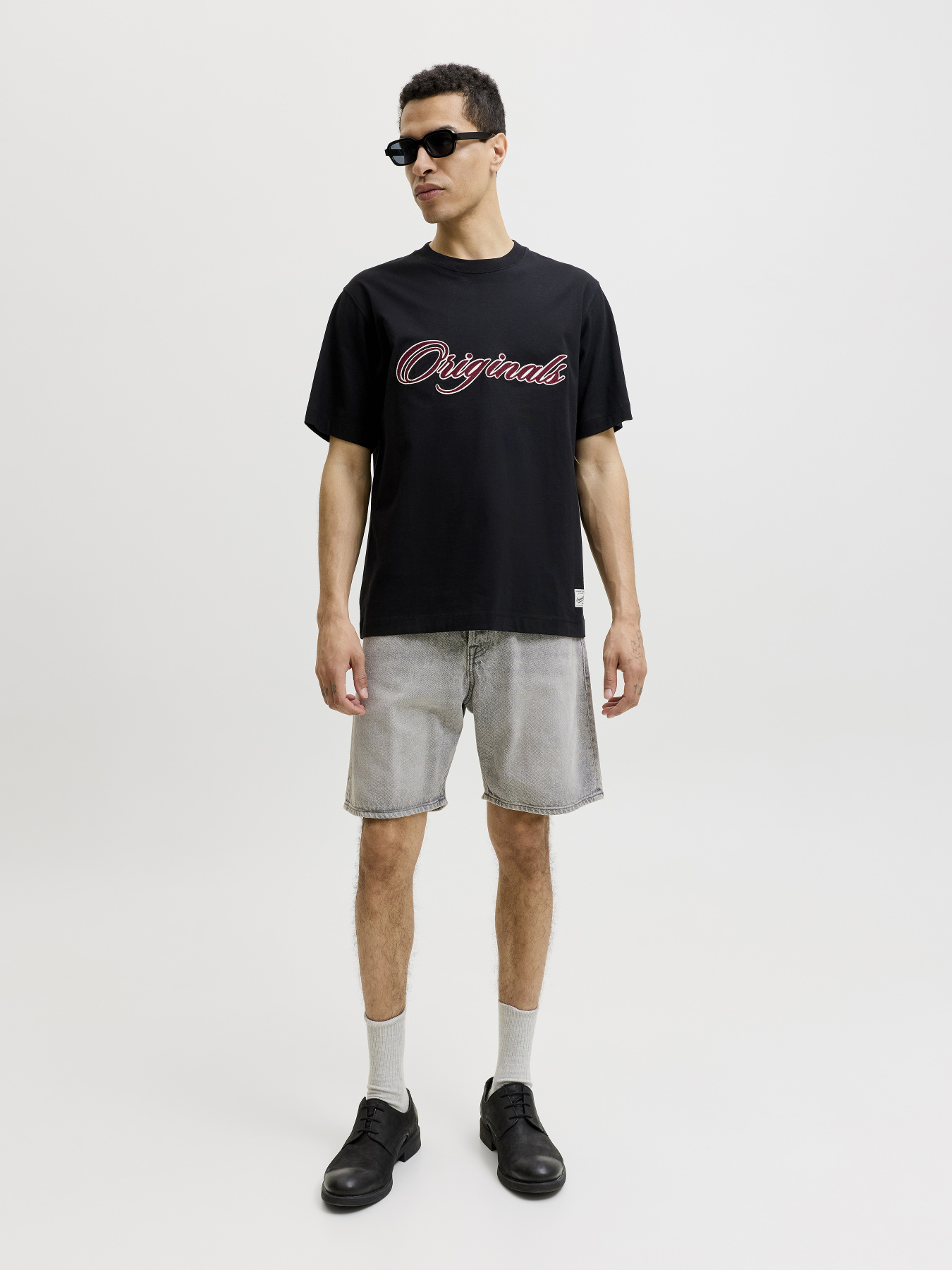 Шорты JACK & JONES TONY ORIGINAL SHORTS модель 12290841_Grey Denim Фото