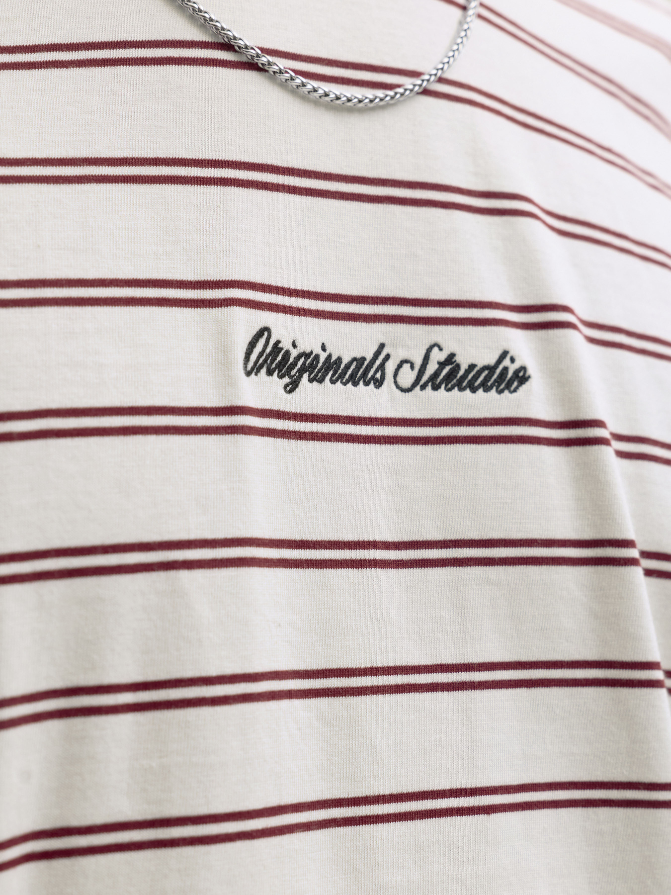 Футболки и поло JACK & JONES NORREBRO STRIPE TEE модель 12291021_Cabernet Фото