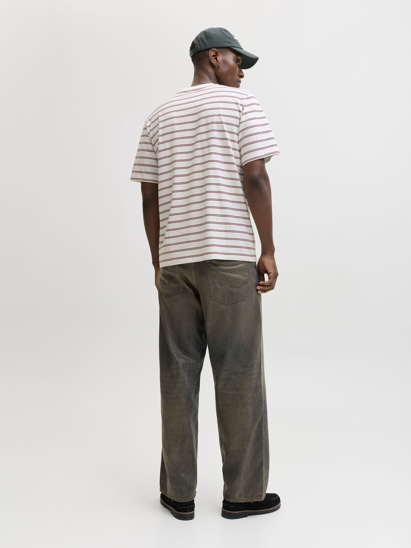 Футболки и поло JACK & JONES NORREBRO STRIPE TEE модель 12291021_Cabernet Фото