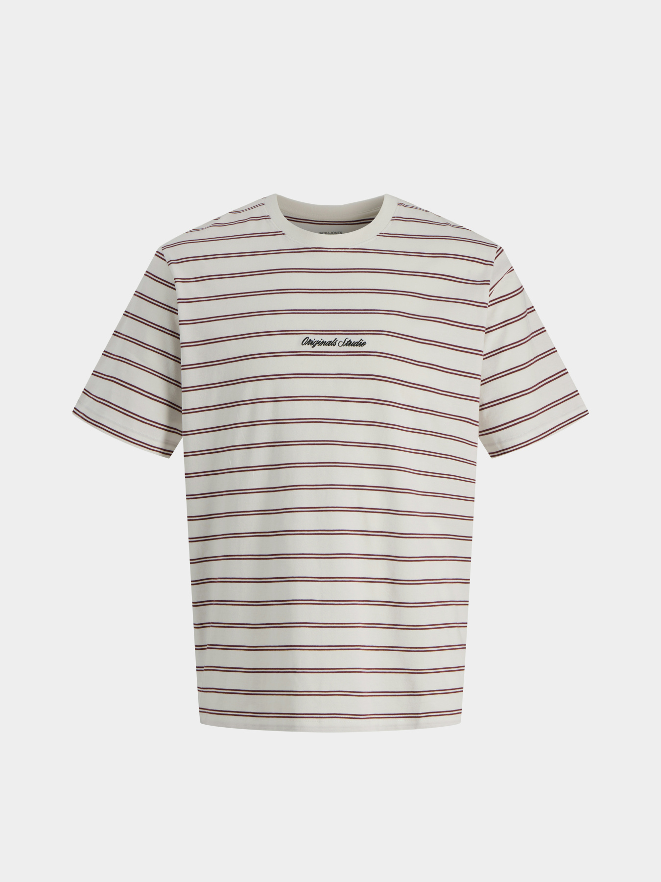 Футболки и поло JACK & JONES NORREBRO STRIPE TEE модель 12291021_Cabernet Фото