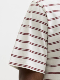 Футболки и поло JACK & JONES NORREBRO STRIPE TEE модель 12291021_Cabernet Фото