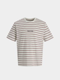 Футболки и поло JACK & JONES NORREBRO STRIPE TEE модель 12291021_Cabernet Фото