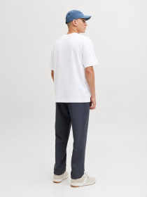 Футболки и поло JACK & JONES NORREBRO PHOTO TEE модель 12291022_Bright White Main2 26 Фото