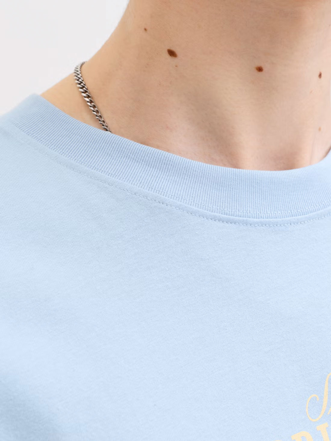 Футболки и поло JACK & JONES NORREBRO PHOTO TEE модель 12291022_Cashmere Blue Main2 26 Фото