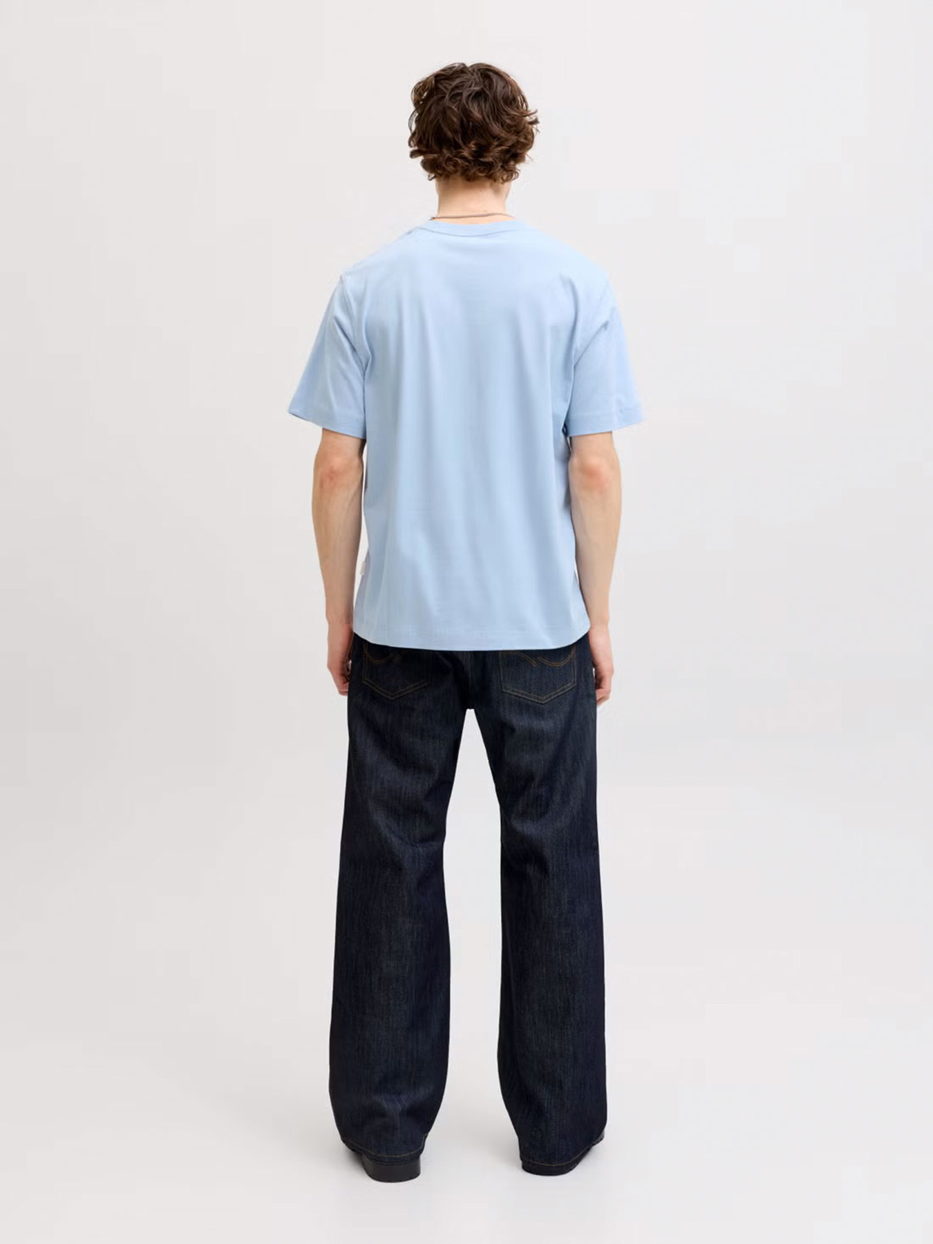 Футболки и поло JACK & JONES NORREBRO PHOTO TEE модель 12291022_Cashmere Blue Main2 26 Фото