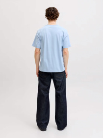 Футболки и поло JACK & JONES NORREBRO PHOTO TEE модель 12291022_Cashmere Blue Main2 26 Фото