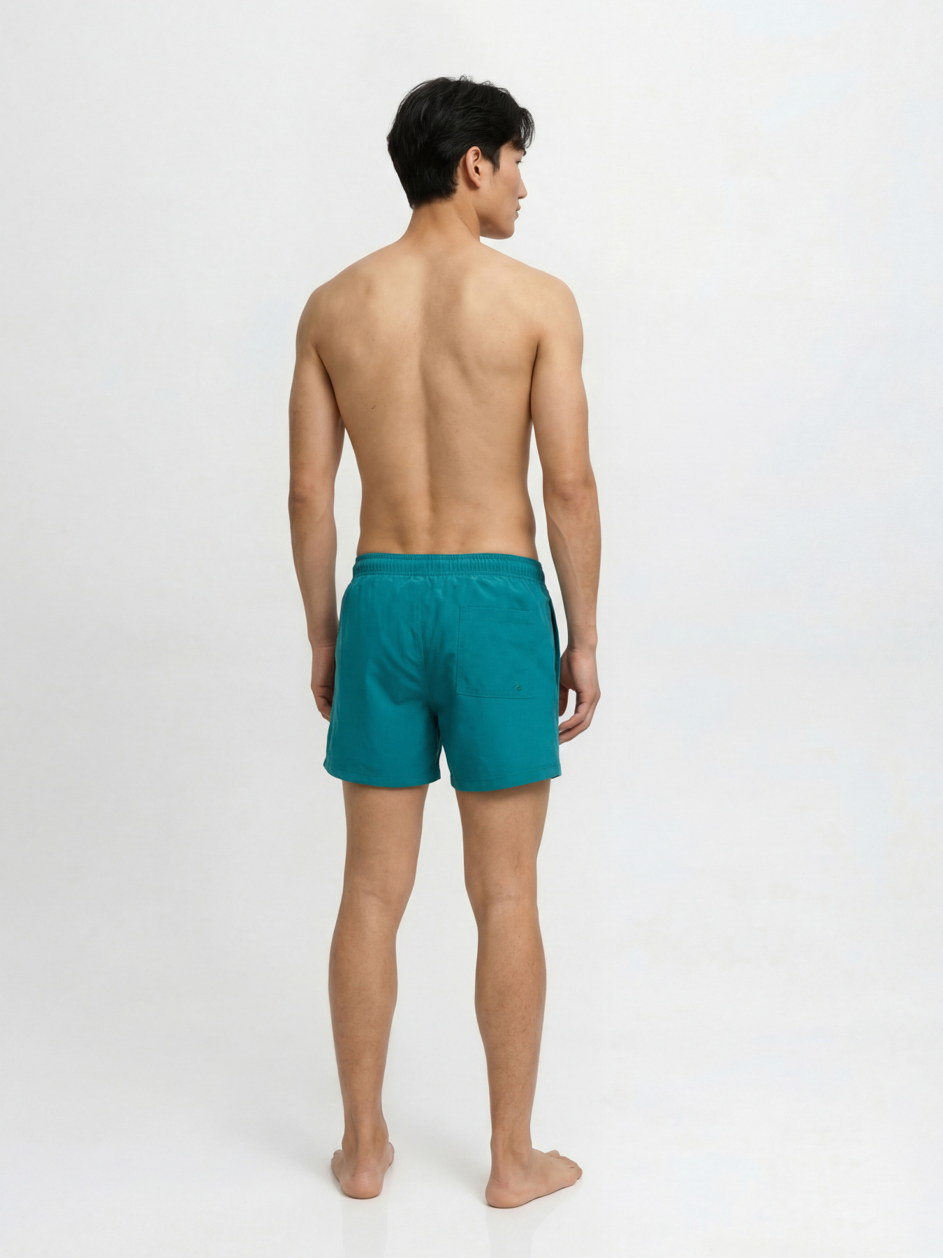 Одежда для пляжа JACK & JONES MAUI WAVE LOGO SWIM SHORTS модель 12291391_Colonial Blue Фото