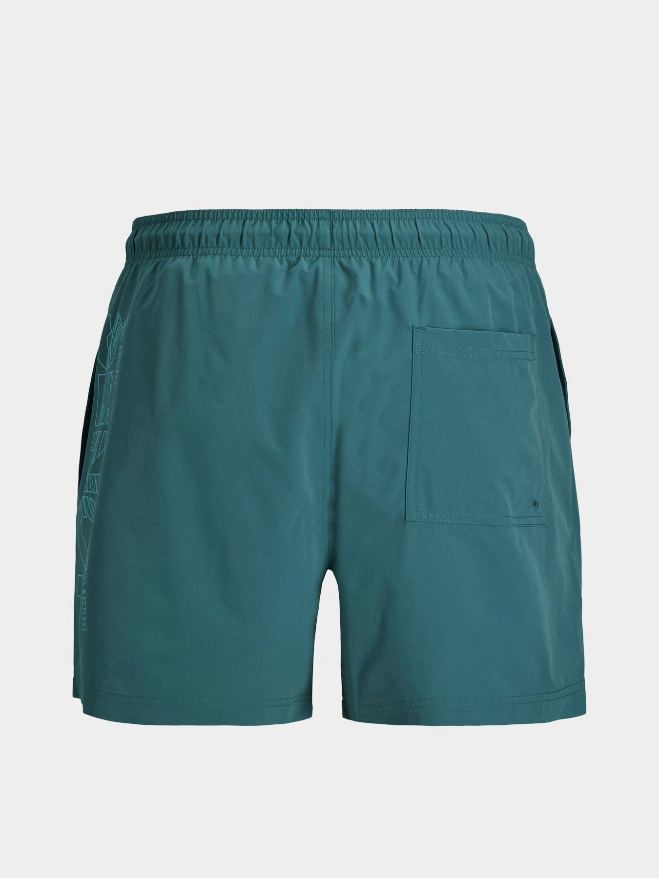 Одежда для пляжа JACK & JONES MAUI WAVE LOGO SWIM SHORTS модель 12291391_Colonial Blue Фото