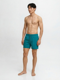 Одежда для пляжа JACK & JONES MAUI WAVE LOGO SWIM SHORTS модель 12291391_Colonial Blue Фото