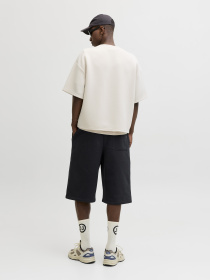 Шорты JACK & JONES OWEN FALLS SWEAT SHORTS модель 12292973_Black Фото