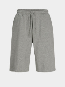 Шорты JACK & JONES OWEN FALLS SWEAT SHORTS модель 12292973_Light Grey Melange Фото