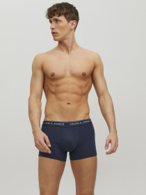 Нижнее белье JACK & JONES VINCENT TRUNKS модель 12138239_Navy Blazer Navy blazer Фото