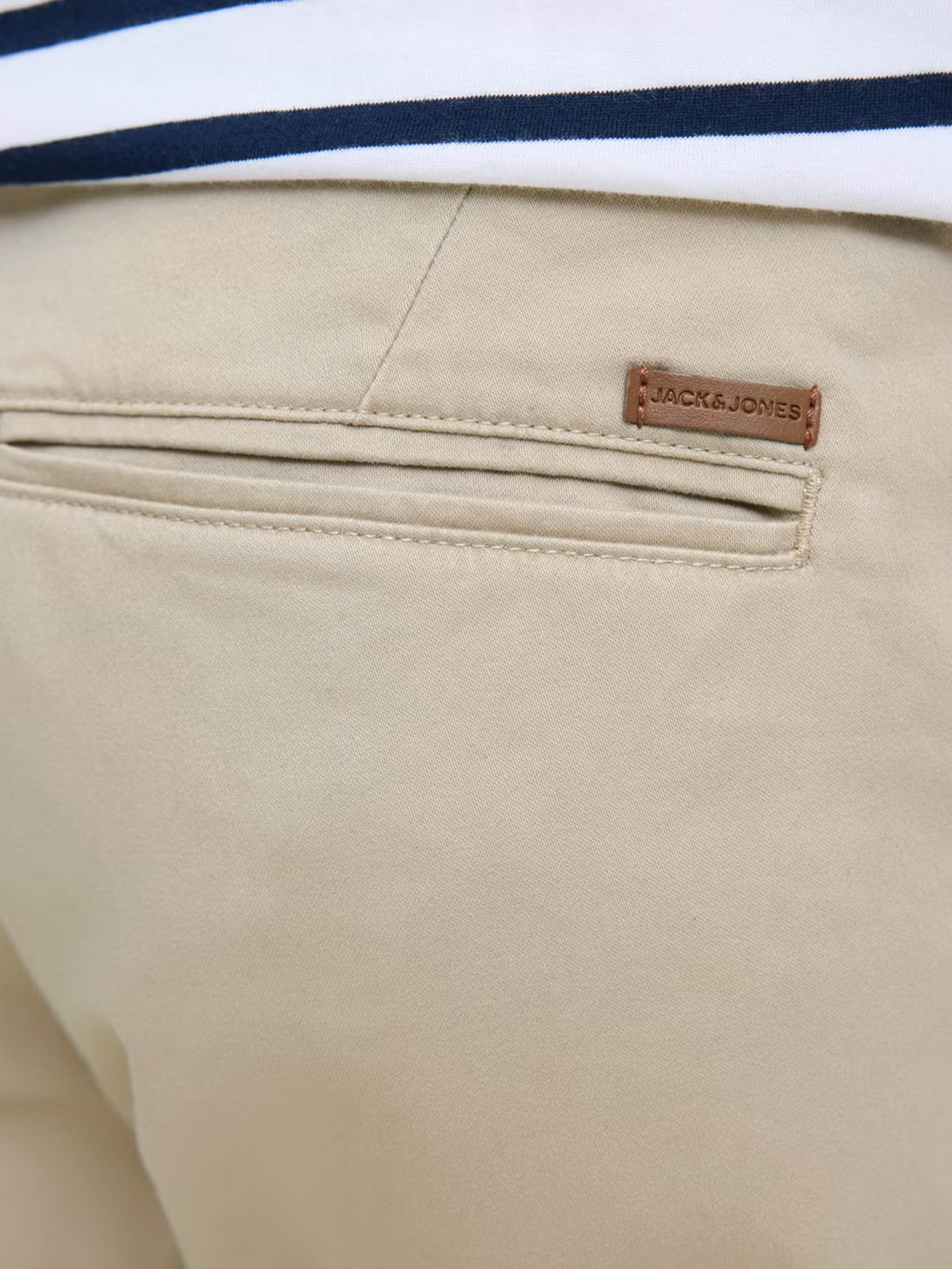 Шорты JACK & JONES BOWIE SHORTS модель 12165604_Crockery Фото