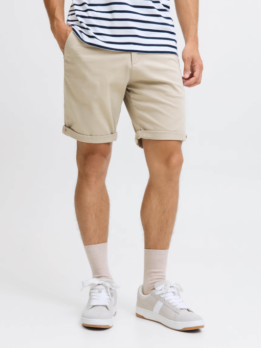 Шорты JACK & JONES BOWIE SHORTS модель 12165604_Crockery Фото