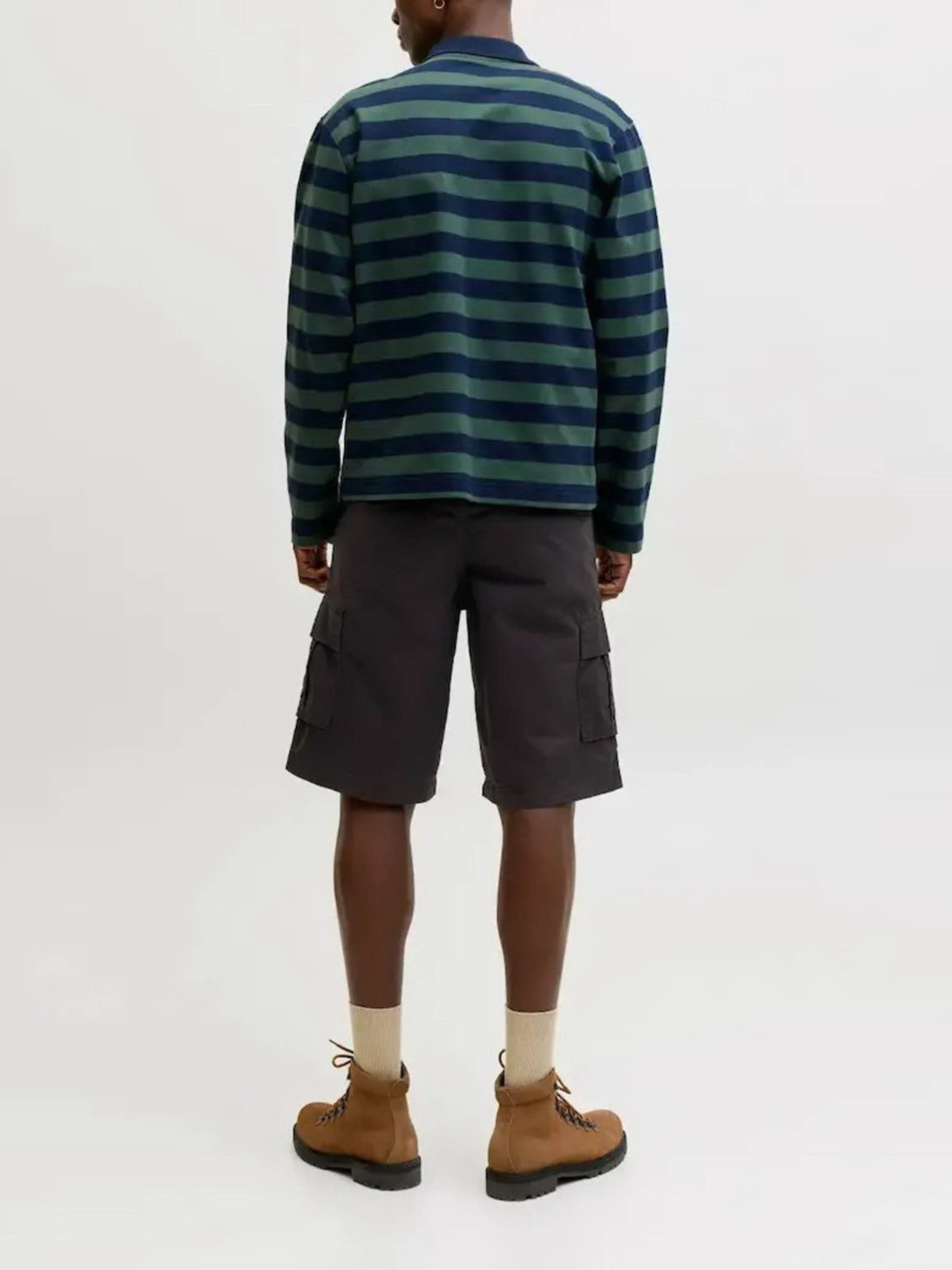 Шорты JACK & JONES COLE MATTY CARGO SHORT модель 12292263_Black Фото