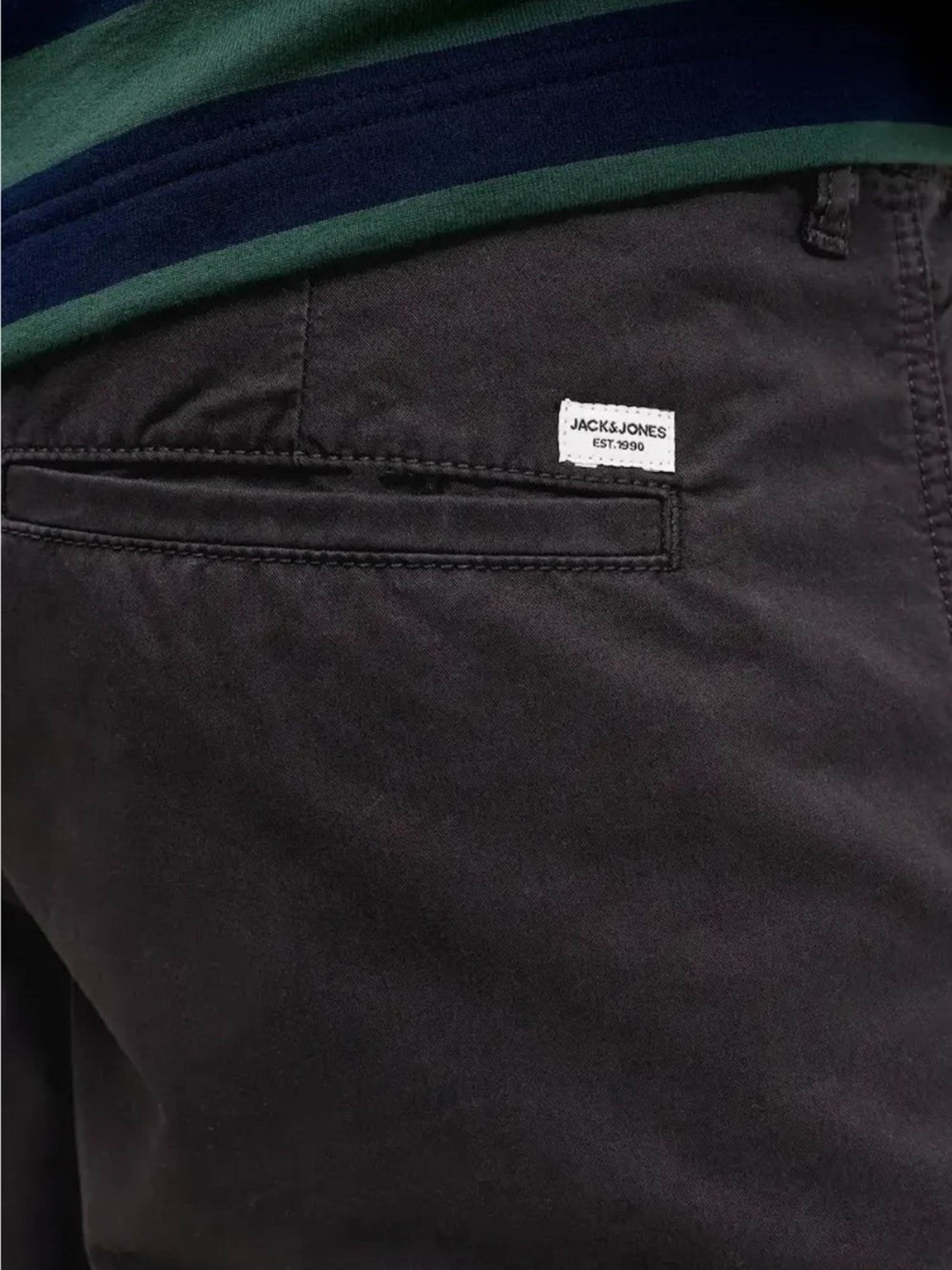 Шорты JACK & JONES COLE MATTY CARGO SHORT модель 12292263_Black Фото