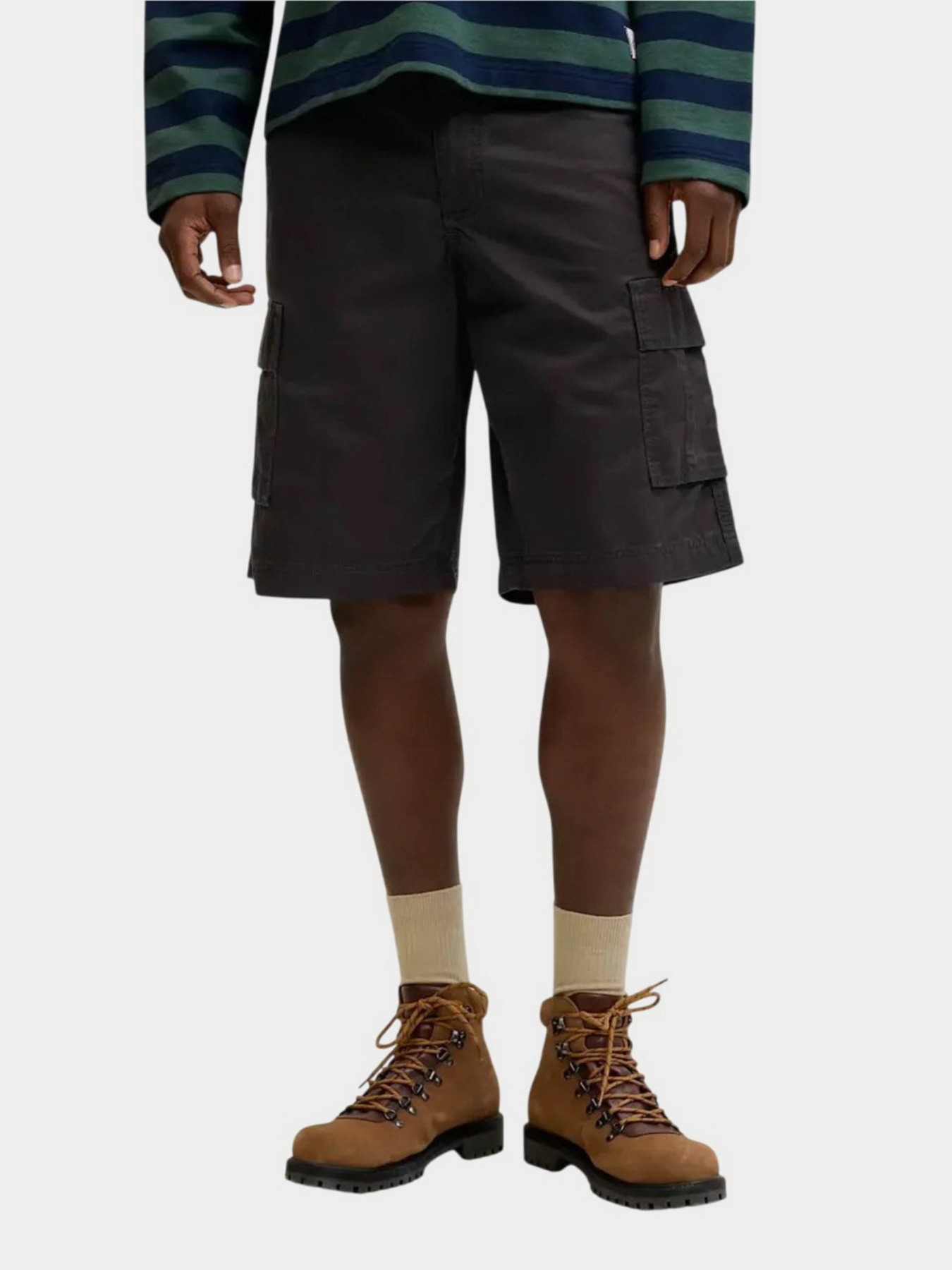 Шорты JACK & JONES COLE MATTY CARGO SHORT модель 12292263_Black Фото