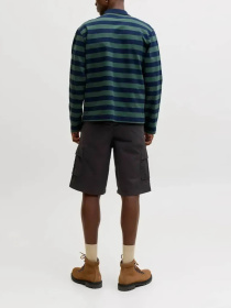 Шорты JACK & JONES COLE MATTY CARGO SHORT модель 12292263_Black Фото