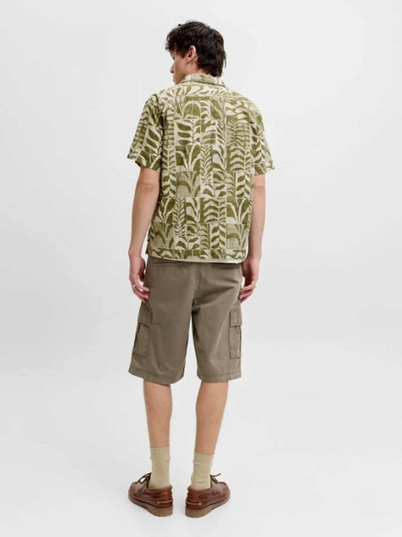 Шорты JACK & JONES COLE MATTY CARGO SHORT модель 12292263_Crocodile Фото