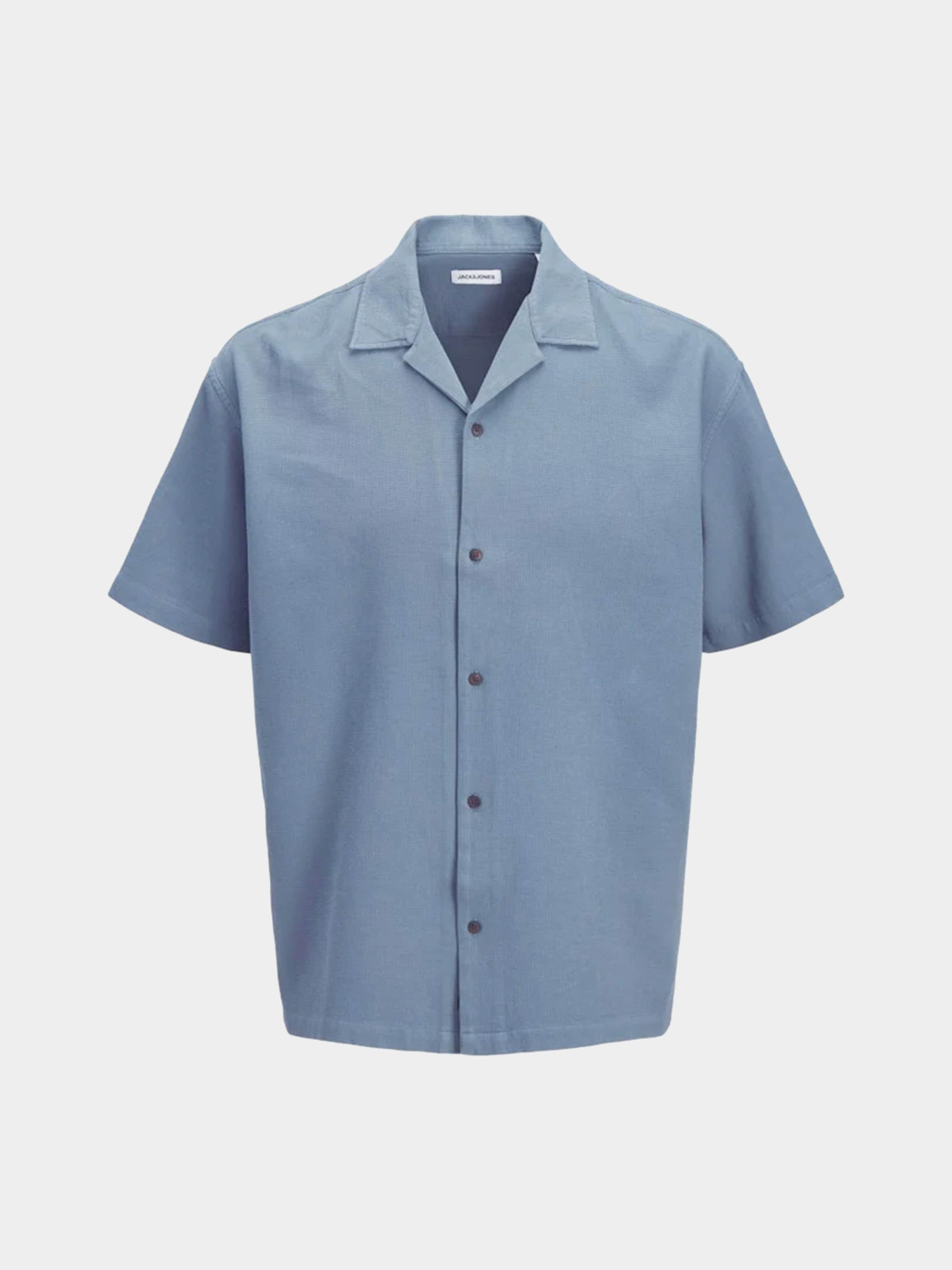 Рубашки JACK & JONES GLOBAL WAFFLE RESORT SHIRT модель 12295551_Vintage Khaki Фото