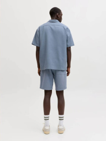 Рубашки JACK & JONES GLOBAL WAFFLE RESORT SHIRT модель 12295551_Vintage Khaki Фото