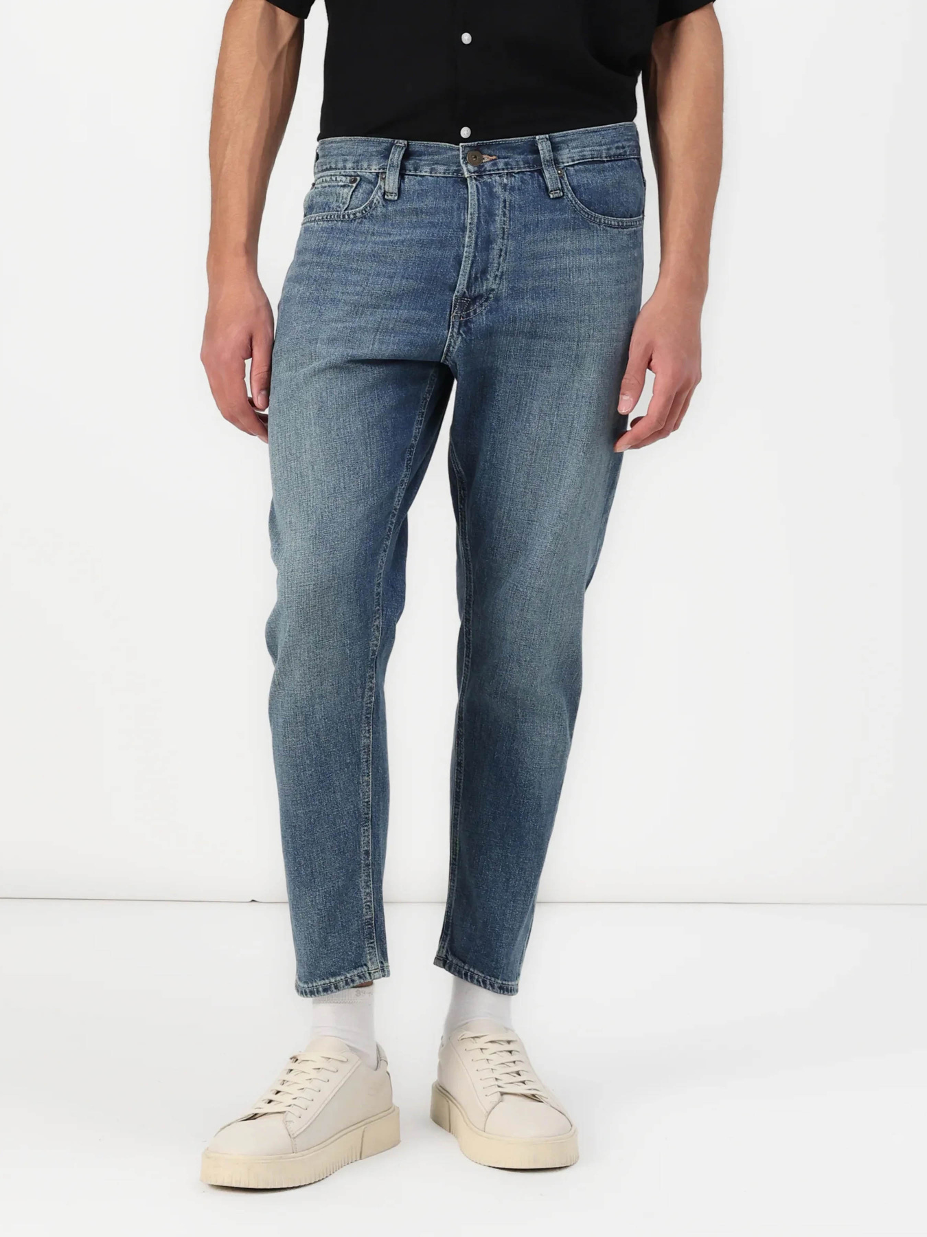 Джинсы JACK & JONES FRANK COOPER модель 12295744_Blue Denim Фото