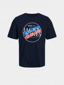 Футболка JACK & JONES модель 12228542_Navy Blazer Фото