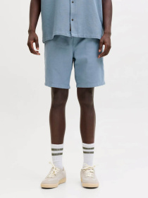 Шорты JACK & JONES JAIDEN WAFFLE RESORT SHORT модель 12295862_Blue Mirage Фото