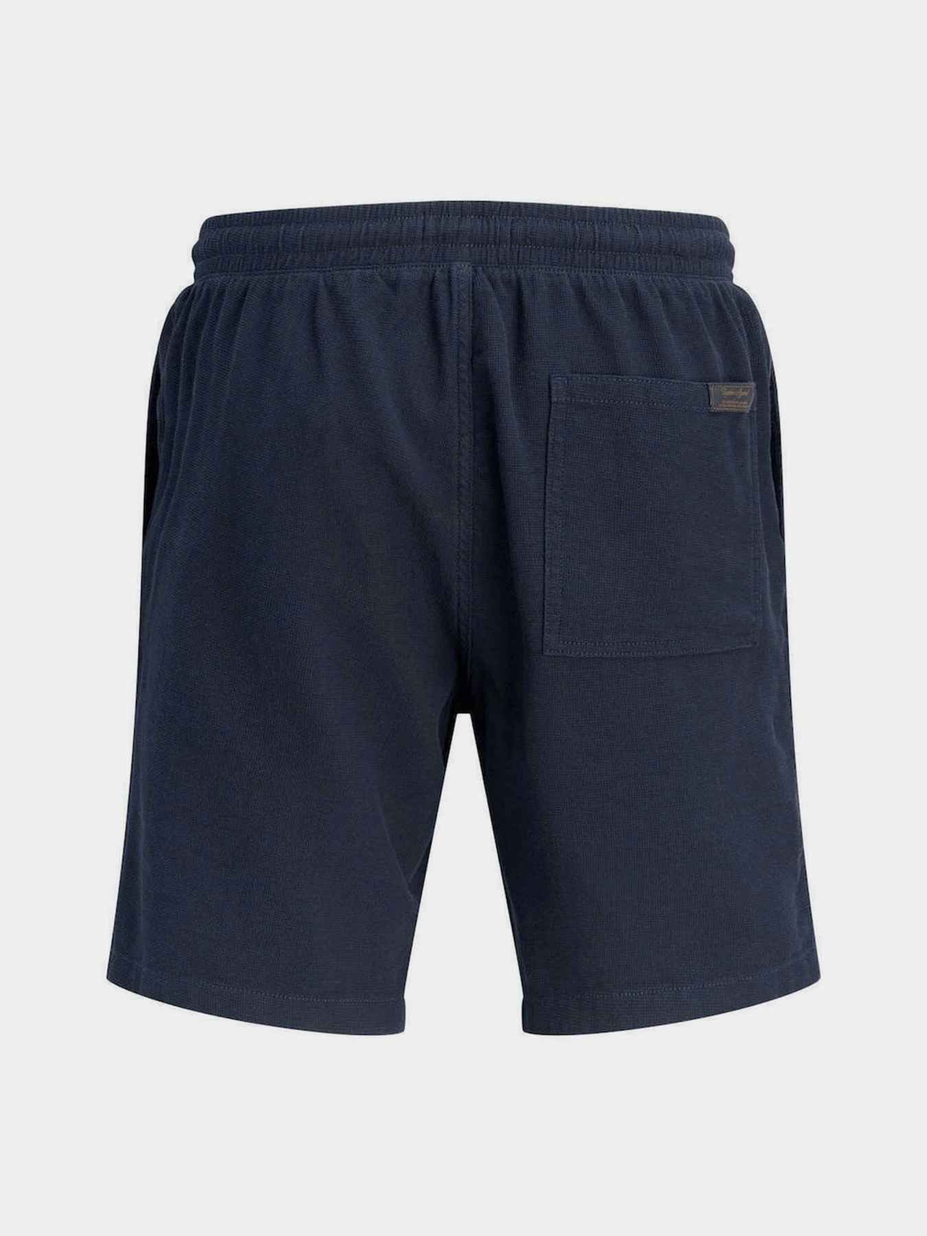 Шорты JACK & JONES JAIDEN WAFFLE RESORT SHORT модель 12295862_Navy Blazer Фото