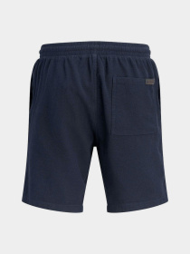 Шорты JACK & JONES JAIDEN WAFFLE RESORT SHORT модель 12295862_Navy Blazer Фото