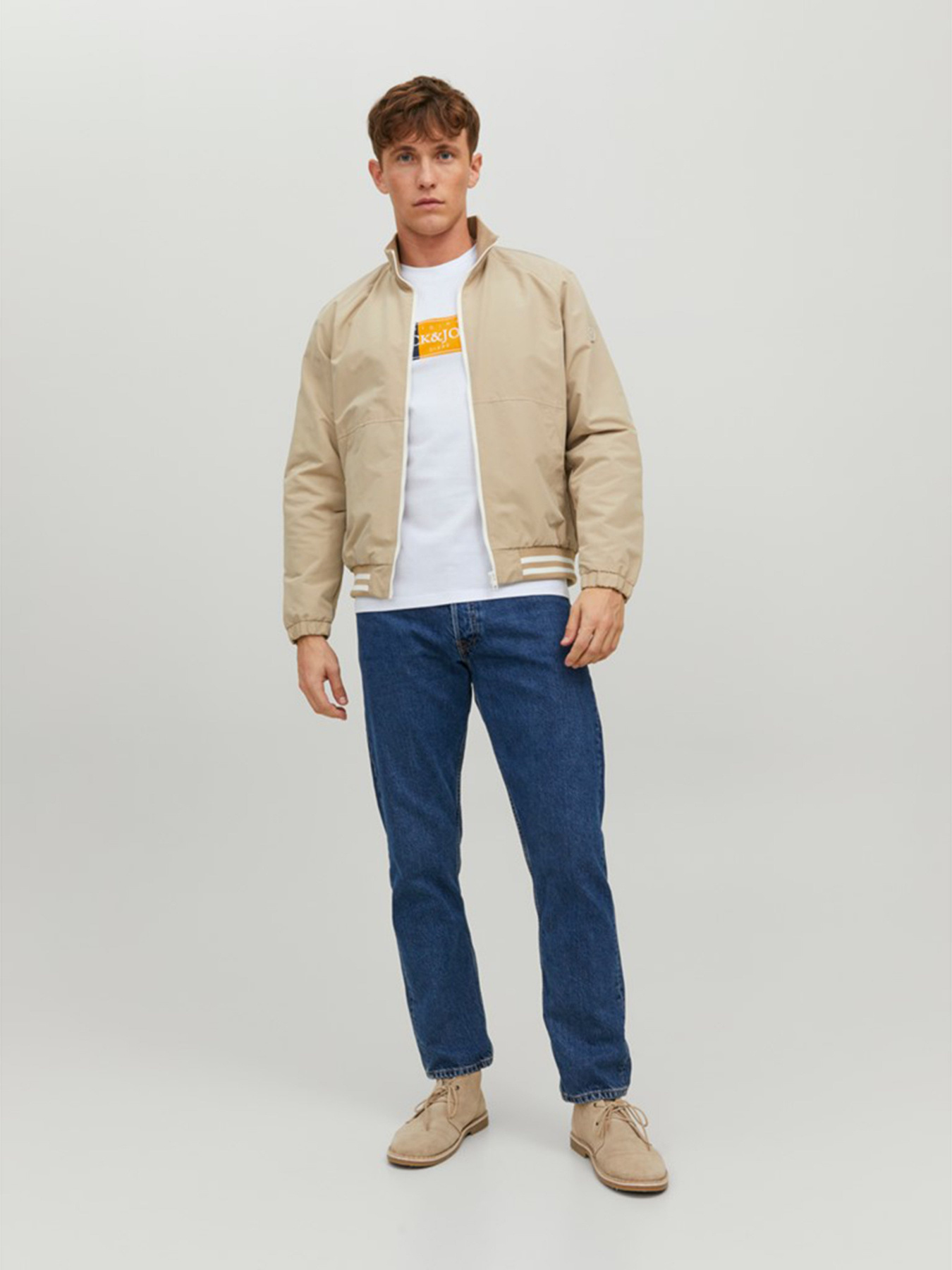 Футболка JACK & JONES модель 12228542_Bright White Фото